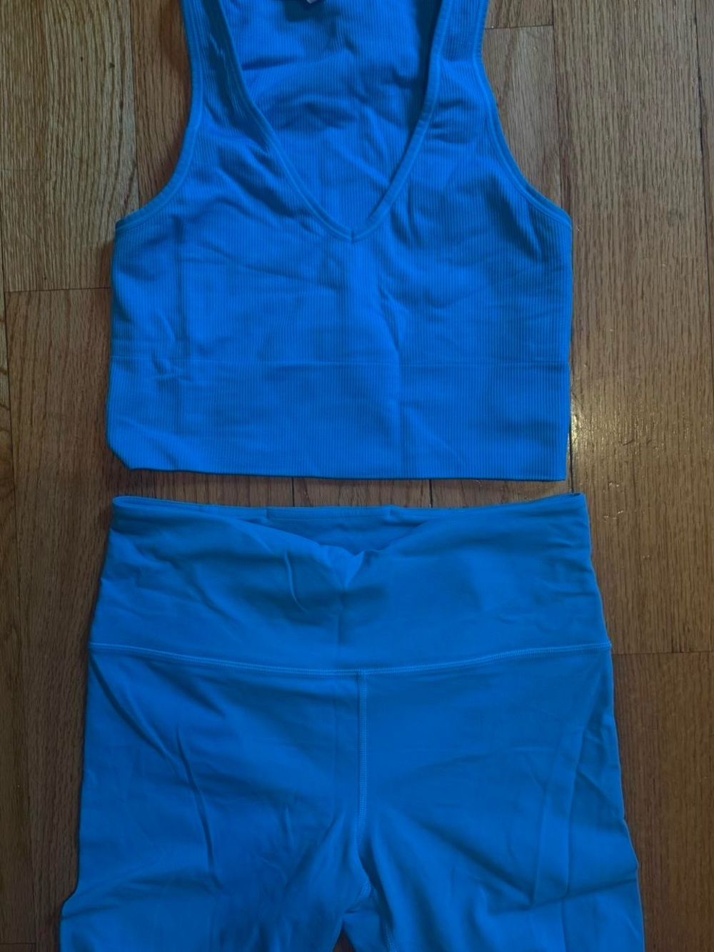 Athleta Bright Blue Active Skirt with High Waist